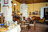 Lappeenranta - Il caffè Majurska dentro la fortezza Linnoitus.